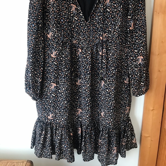 SOLD ** Madewell Silk Dress - Picture 2 of 4